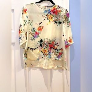Zara Floral Blouse